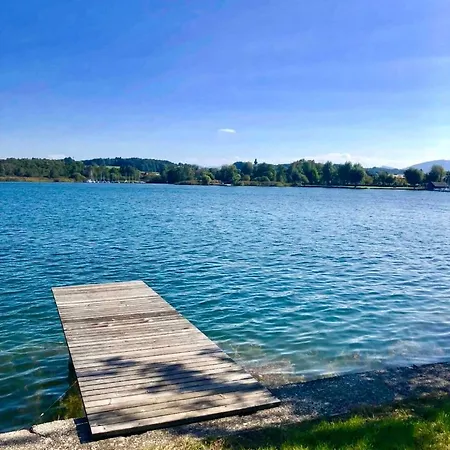 Ferienwohnung am See mit Balkon * Obertrum am See